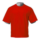 Mens Oversized Fit Short Sleeve T-shirt With Dropped Shoulder Loose Hip Hop Fitness T Shirt Summer Gym Bodybuilding Tops Tees