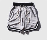 Men's Casual Shorts Hip Hop Streetwear Male Gyms Fitness Short Pants Joggers Sportswear Bottoms Bodybuilding Men Shorts Homme