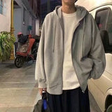Gotmes Zip Hoodie Sweatshirt with Zipper Sweatshirts for Boys Men's Cardigan Male Couple Clothes Korean Streetwear Hip Hop