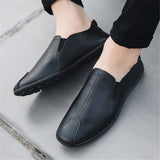 Men Loafers Shoes Spring Fashion Boat Footwear Man Brand Leather Moccasins Men'S Shoes Men Comfy Drive Men's Casual Shoes