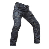 Men's Tactical Pants Autumn Camouflage Military Casual Combat Cargo Pants Water Repellent Ripstop Long Trousers Plus Size 3XL
