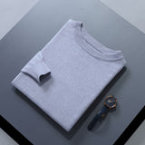 Men Sweaters 18Colors Long Sleeve Oneck Pullovers Soft Warm Winter Woolen Knitted Jumpers Male Clothes