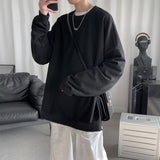 Men Harajuku Hoodies Sweatshirts Oversized Men Streetwear Black Thick Hoodie Male Hiphop Winter Basic Hoodies