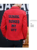 Gotmes Spring And Autumn Jeans Coat Men's Korean-style Fashion Students Handsome Versatile Jacket MEN'S Wear Summer New Style Cowb