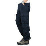Spring Mens Cargo Pants Khaki Military Men Trousers Casual Cotton Tactical Pants Men Big Size Army Pantalon Militaire Homme