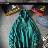Hoodie Men Pullover Men's Colorblocked Best Quality New Fashion Sweatshirts Mens Patchwork Japanese Retro Hooded