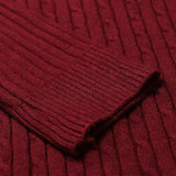 Men's Turtleneck Striped Sweater Knit Multicolor