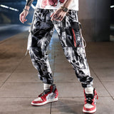 Mens Fashion Multi Pockets Cargo Harem Jogger Pants Men Hip Hop Fashion Casual Track Trousers Streetwear Harajuku New Men Sweatpants