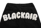 Skull and Five Stars Towel Embroidery Ripped Jeans Mens Pants Harajuku Vibe Style Streetwear Oversize Casual Denim Trousers
