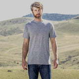 Merino Wool T Shirt Men's Base Layer Wool Bamboo fiber Tee Men Merino 170GSM Wicking Breathable Quick Dry Anti-Odor USA Size
