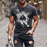 Men's T-shirt Summer Casual T Shirt Men Clothing O-neck Male Tee Tops Hip Hop Streetwear Tshirt Fashion T Shirt For Men