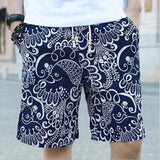 Casual Shorts Men Summer Cotton Linen Fashion Male Shorts Loose Quick Dry Mens Short Pants Streetwear High Quality Man Shorts