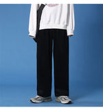 Autumn/winter Corduroy Pants Men's Fashion Casual Pants Men Streetwear Loose Hip-hop Straight Wide-leg Pants Mens Trousers M-3XL