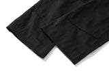 Back Zipper Pockets Retro Black Overalls for Men and Women Streetwear Casual Oversize Cargo Pants Loose Vibe Style Trousers