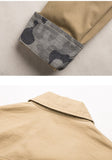 Casual Male Pilot Shirt Long Sleeve Patchwork Pocket Men Fashion Army Military Style Tops For Male