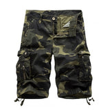 Military Camo Cargo Shorts Summer Fashion Camouflage Multi-Pocket Homme Army Casual Shorts Bermudas Masculina Plus size 40