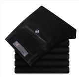 Corduroy pants loose middle-aged joggers middle-aged men dad installed in autumn and winter men's casual Trousers for men