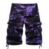 Military Camo Cargo Shorts Summer Fashion Camouflage Multi-Pocket Homme Army Casual Shorts Bermudas Masculina Plus size 40