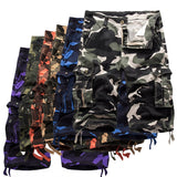 Military Camo Cargo Shorts Summer Fashion Camouflage Multi-Pocket Homme Army Casual Shorts Bermudas Masculina Plus size 40