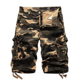 Military Camo Cargo Shorts Summer Fashion Camouflage Multi-Pocket Homme Army Casual Shorts Bermudas Masculina Plus size 40