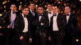Shiny Gold Sequin Glitter Embellished Blazer Jacket Men Nightclub Prom Suit Blazer Men Costume Homme Stage Clothes For singers