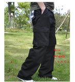 Large Size summer Men Cargo Pants Cotton Pocket Big size 8XL 9XL 3XL Summer Autumn Loose army green Casual Safari Style Pants