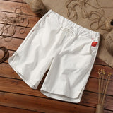 Summer Loose Shorts Men Hip Hop Casual Mens Shorts Cotton Linen Breathable Short Pant Plus Size Male Shorts