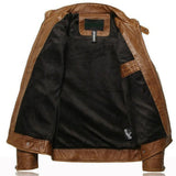 Mens Leather Jackets Autumn Winter Male Classic Motorcycle High Quality PU Leather Jacket Casual Jaqueta De Couro Masculin 5XL
