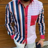 Gotmes Men Spring New Skull Print Shirt Men Fashion Trend Personality Casual Rhinestones Slim Long Sleeve Dress Shirt Men