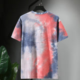 Oversize Tie Dye T-shirts Men Big Size Tops Tees Summer Hip Hop Casual Tie-Dye Tshirts Plus Size 9XL10XL Clothes Baggy HX466