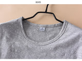 Summer New 100% Cotton T-shirt Men O-Neck Solid Color Casual T Shirt Basic Tees Plus Size Short Sleeve Tops Y2517