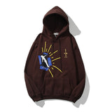 Hooded Sweatshirt for Men and Women Winter Oversized Pullover Loose Streetwear Casual Hoodies