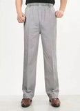 New Men's Business casual Pants Men Solid Color Pockets Cotton Pants Breathable Fashion Soft Comfortable Trousers Plus Size 5XL