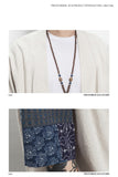 Men Color Block Kimono Black Shirts  Mens Fashions Casual Summer Shirts Male Designer Vintage Shirt Plus Size
