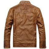 Mens Leather Jackets Autumn Winter Male Classic Motorcycle High Quality PU Leather Jacket Casual Jaqueta De Couro Masculin 5XL