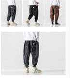 Gotmes New Plaid Men's Jogging Sweatpants Winter Men Harem Pants Casual Big Size Harajuku Woman Cargo Pants Streetwear Dropshipping