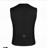 New Arrival Dress Vests For Men Slim Fit Mens Suit Vest Male Waistcoat Gilet Homme Casual Sleeveless Formal Business Jacket