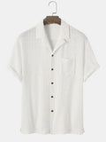 Summer Hawaiian Short Sleeve Printed Shirt Size Big Designer Cheap Men's Social Cotton Loose And Breathable Street Wear Clothes