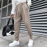 Brand Clothing Men's Spring High Quality Casual Pants/Male Spring Fashion Business casual Trousers Loose Haroun Pants 29-36