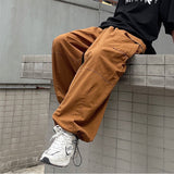 Vintage Baggy Cargo Pants Men Parachute Wide Leg Trousers Male Oversize Retro Loose Casual Japanese Streetwear Hip Hop