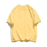 Men Blank T-shirt White Cotton Oversized Vintage Solid Color T-shirt Big Size Women Fashion T Shirt Free Shipping Men's Clothes