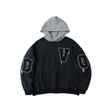 Y2K Hoodie Simple Embroidery Letter Plush Loose Shoulder Inf Men Sweater