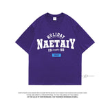 Privathinker Cotton Summer Men's T-shirts Short Sleeve Letter Graphic Unisex Tops Casual Fashion Brand Male Tees Shirts