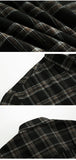 Men Spring Autumn New Korean Casual Shirts Male Plaid Single Breasted Blouses Men Long Sleeve Loose  Shirts V46