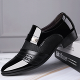 Former Men Shoe Black Leather Shoes for Men Luxury Plus Size Party Office Business Casual Shoes Loafers