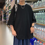 Men's Oversized Graphic Solid T Shirts Colorfuls 100% Cotton White Classical Tee Male Women Short Sleeve O-Neck Streetwear Tops
