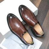 Loafers Men Slip-On Business Formal Casual Shoes Men Shoes Leather Men Dress Luxury Wedding Shoes Italy Driving Shoes