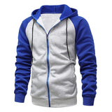 New Men's Long Sleeve Hooded Jackets Casual Hip Hop Sweatshirts Male Tracksuit Fashion Keep Warm Hoodie Clothing Outerwear Tops
