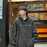 Printed Hoodies Mens Oversize Streetwear Harajuku Casual Unisex Hooded Sweatshirt