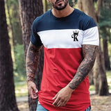 Summer Men's T-shirt 3D Men's Street Style Round Neck T Shirt Fashion Poker Print Short Sleeve Zebra Stripe Oversized Tops